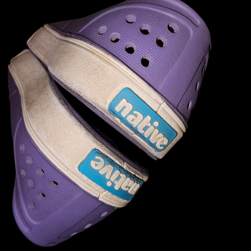 Native Shoes Kids Purple Slip-On Shoes